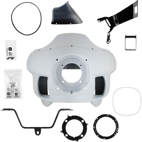 FXRP-Style フェアリング キット 22年-23年 ハーレー FXLRST 白/黒