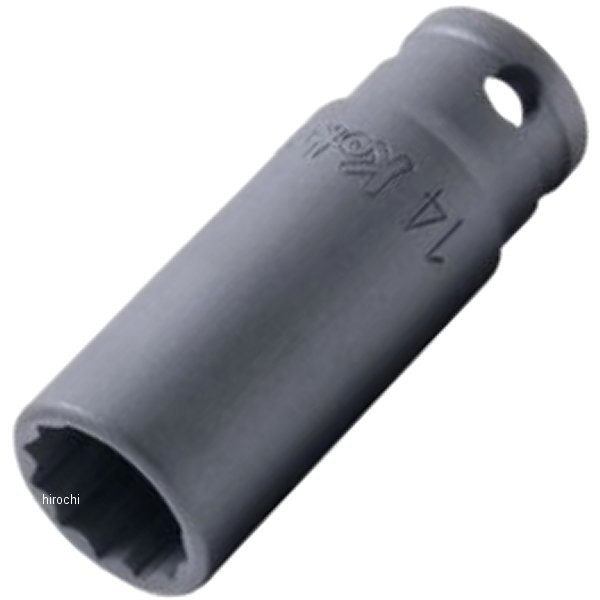 Ko-ken 3/8"(9.5mm)SQ. 12角インダストリアルディープソケット 12mm