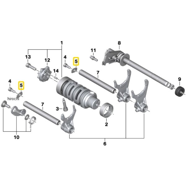 固定プレート 23308564456