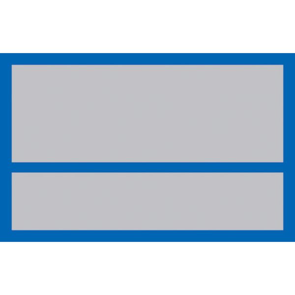 ヘルメット用ステッカー 無地タイプ 32×50mm 10枚組 PET