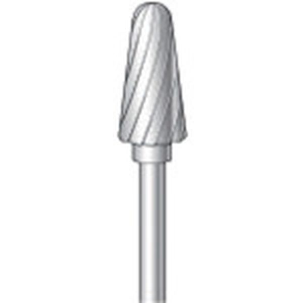 超硬カッター テーパー先丸(シングルカット) 刃径6mm 刃長12mm