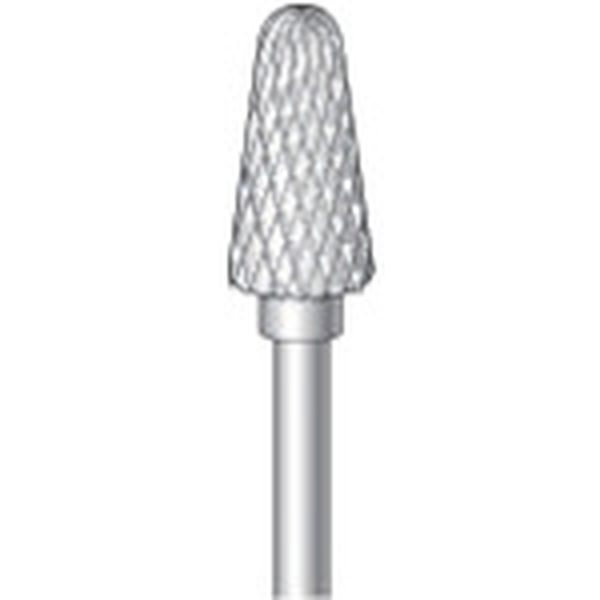 超硬カッター テーパー先丸(ダブルカット) 刃径6mm 刃長12mm