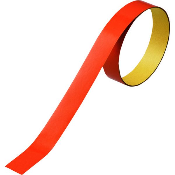 106-4602 ヘルメット用ラインテープ(反射) オレンジ HL-D(大) 15幅×700mm 10本組