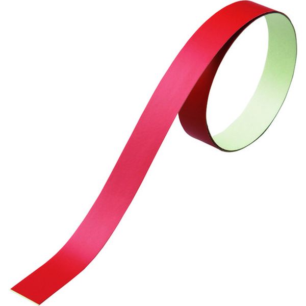 ヘルメット用ラインテープ 赤 HLM-B(大) 15幅×700mm 10本組 無反射タイプ