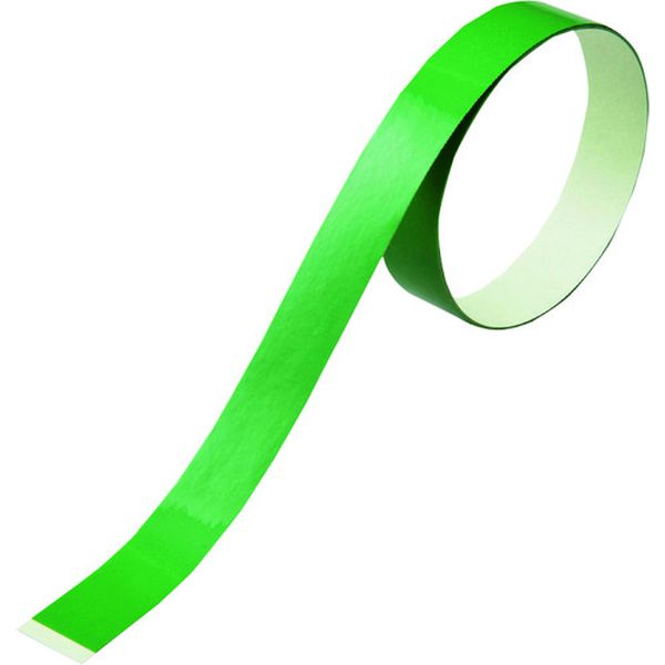 ヘルメット用ラインテープ 緑 HLM-E(大) 15幅×700mm 10本組 無反射タイプ