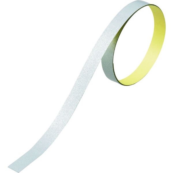 828-0443 ヘルメット用ラインテープ(反射) 白 HL-A(小) 10mm幅×700mm 10本組