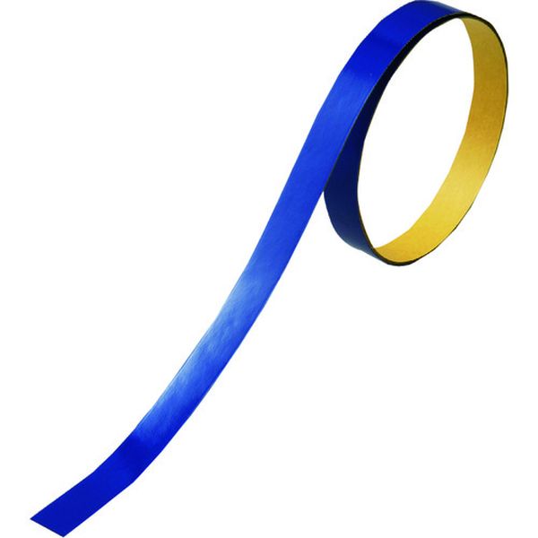 106-6302 ヘルメット用ラインテープ(反射) 青 HL-F(小) 10mm幅×700mm 10本組