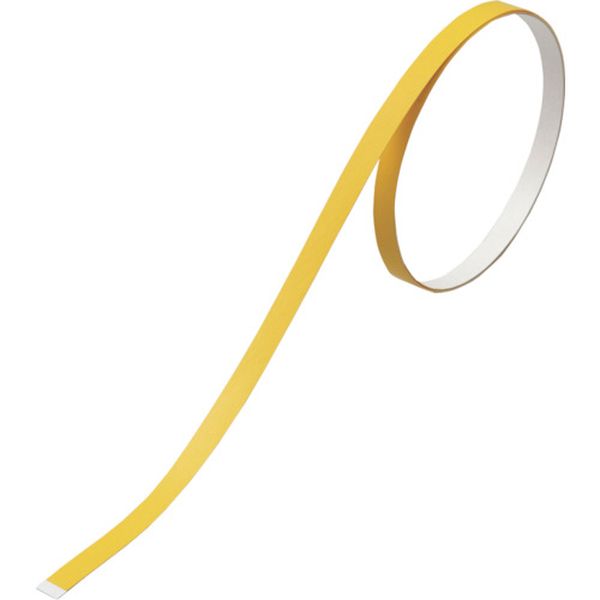 355-2116 ヘルメット用ラインテープ 黄 HLM-C(S小) 5mm幅×700mm 10本組
