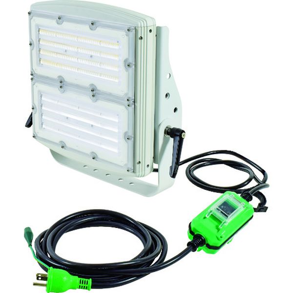 日動工業 日動 スクエアライト200W 電源装置一体型 昼白色 調光式