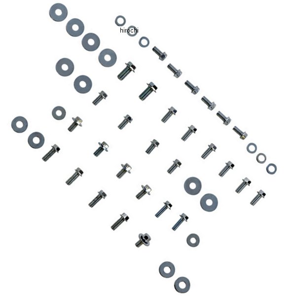 ボディーワーク ファスナーキット 87年-90年 YZ250、YZ125