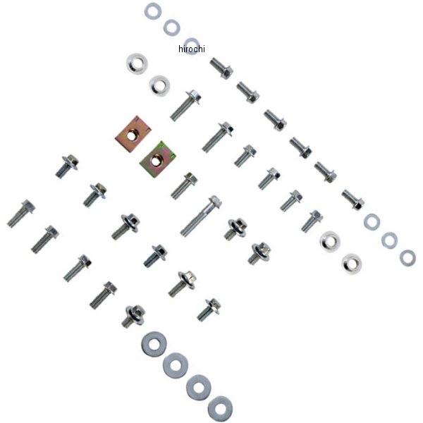 ボディーワーク ファスナーキット 93年-95年 YZ250、YZ125