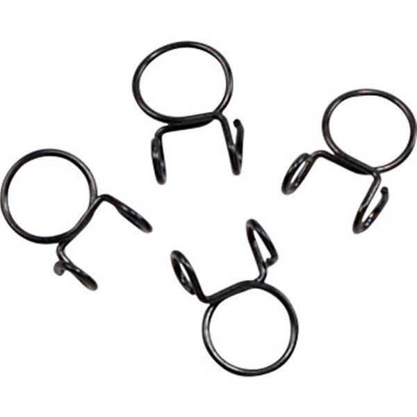 クランプ 10mm ワイヤー/パラレル/ブラック 4個入り