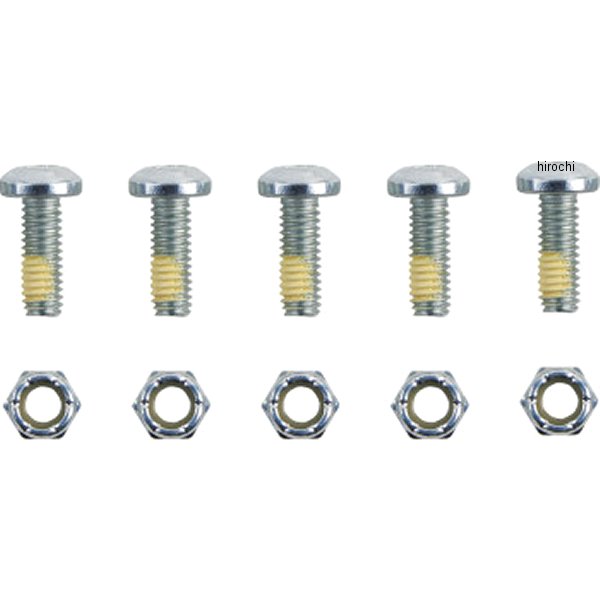 DRAG スクリュー ブレーキローターハードウェアキット 5/16-18 ナット付き