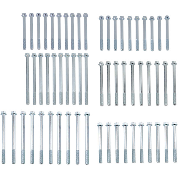 フランジボルト M6 60-90mm 60個入り