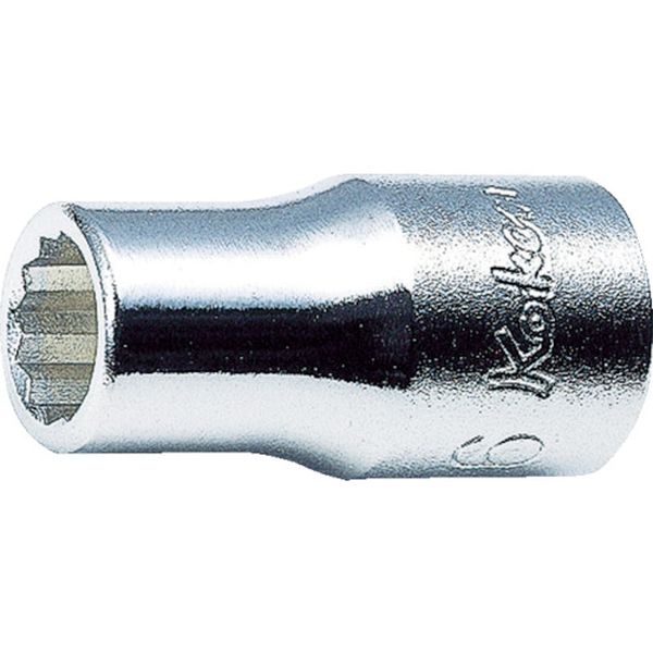 12角ソケット 対辺1/8 差込角6.35 全長22