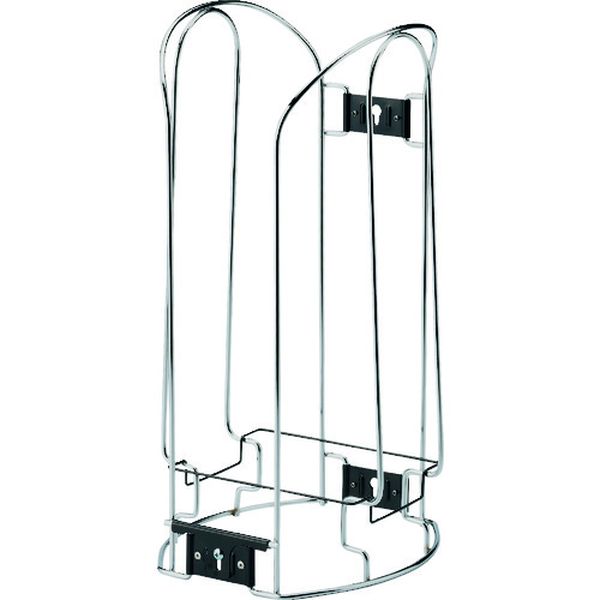 ヘルメットスタンド 5～6個収納 ST825 (ヘルスタンド) 高さ540×幅270mm 透明カバー付