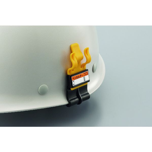 106-6291 ヘルメット用ペンホルダー(溝なしタイプ専用) 重量18g ペン別売 TYS-73-S