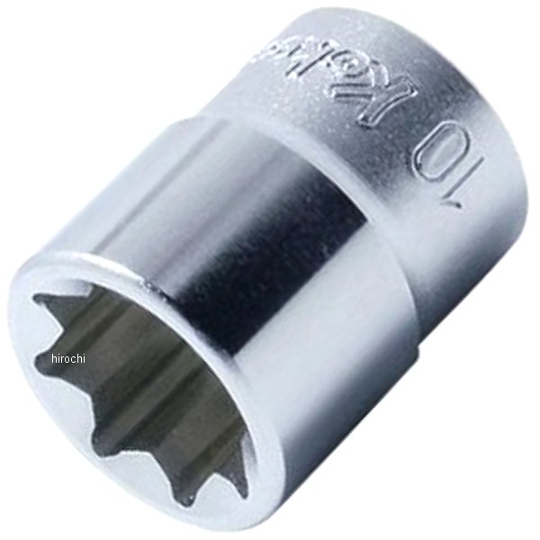 Ko-ken 1/4"(6.35mm)SQ. 2重4角ソケット 7mm