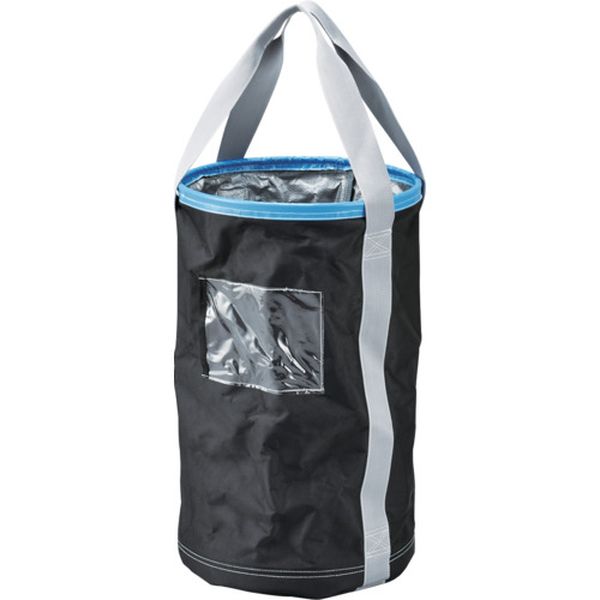 荷揚げバッグ(荷揚げバケツ) 黒/青 NB-3506 350mmΦ×600mm 最大荷重：100kg