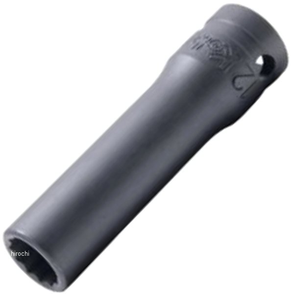 Ko-ken 1/2"(12.7mm)SQ. 12角インダストリアルディープソケット 10mm