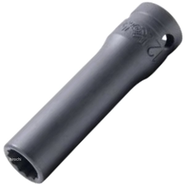 Ko-ken 1/2"(12.7mm)SQ. 12角インダストリアルディープソケット 14mm