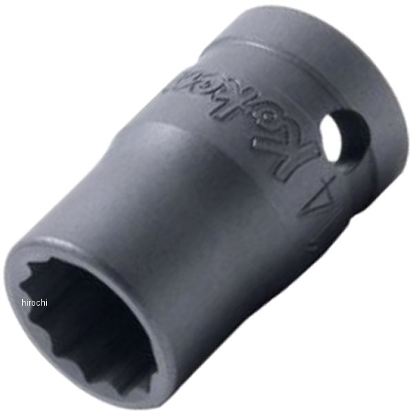 Ko-ken 1/2"(12.7mm)SQ. 12角インダストリアルソケット 12mm