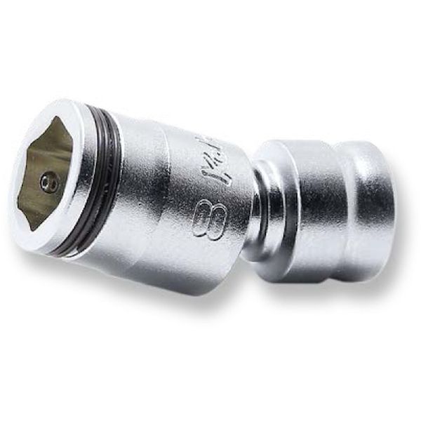 2441MZ10 Z-EAL 1/4”(6.35mm)SQ. ナットグリップユニバーサルソケット 10mm