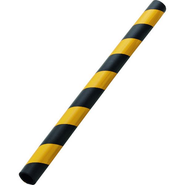 トラ柄パイプクッション(反射タイプ) 黄/黒 TRC-69HTR 70(50)Φ×1000mm