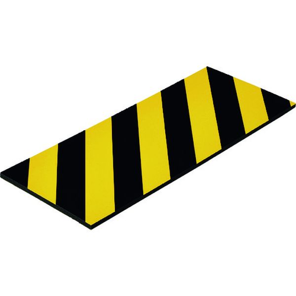 106-9345 トラ柄クッション 黄/黒 TRC-A 200×500mm 厚み8mm 無反射タイプ