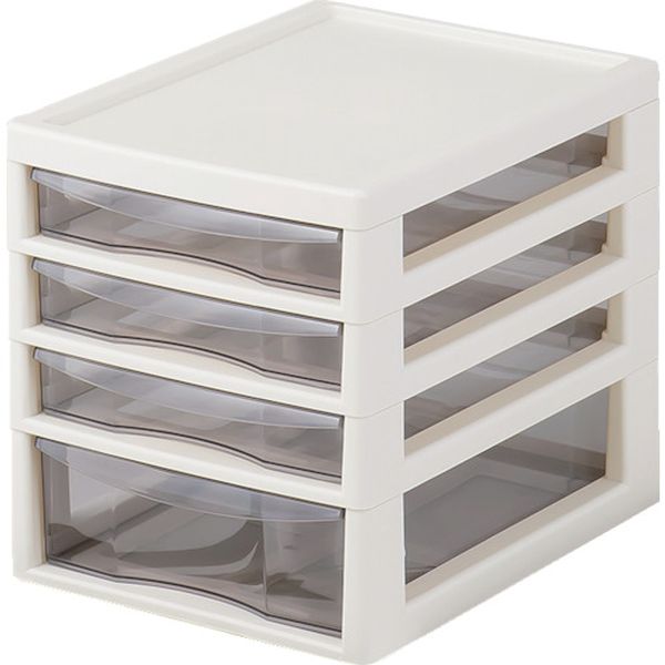 アプロスA4浅3深1段 アイボリー