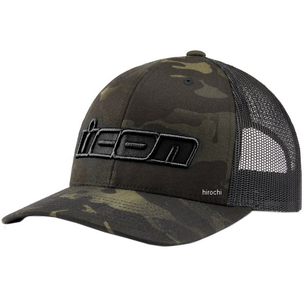 キャップ MC PUNCH 黒カモ