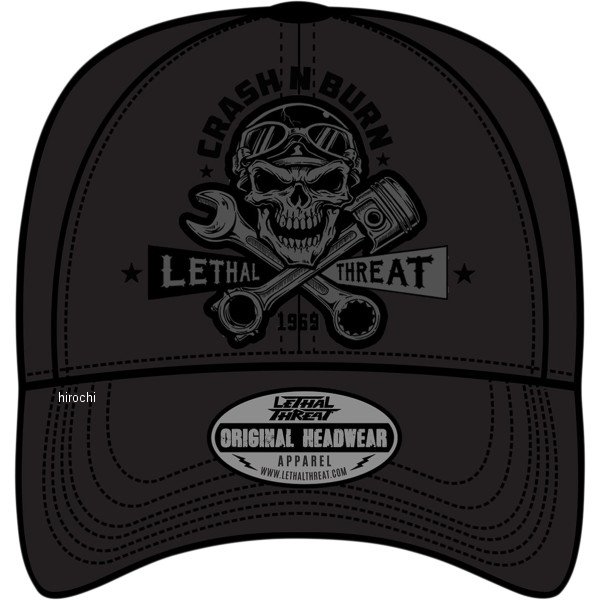 ベースボール キャップ Crashn Burn 黒