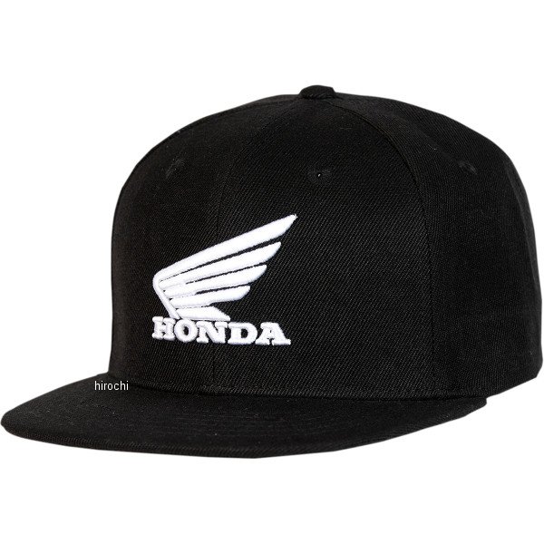 ホンダウイングハット 黒/白 フリー