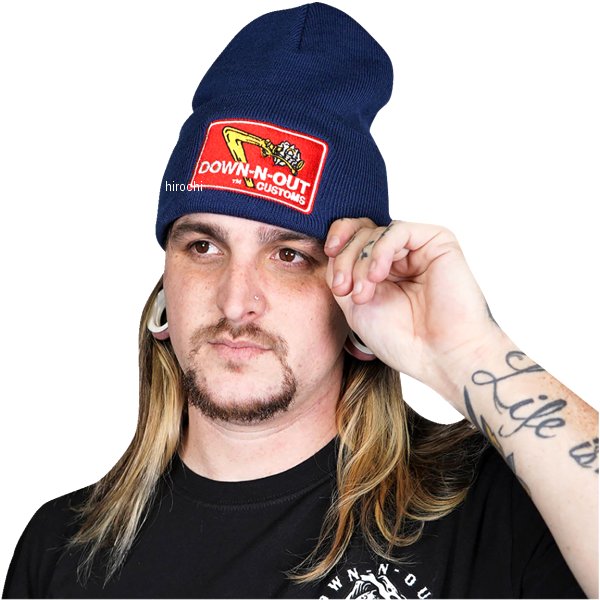 ビーニー ネイビー