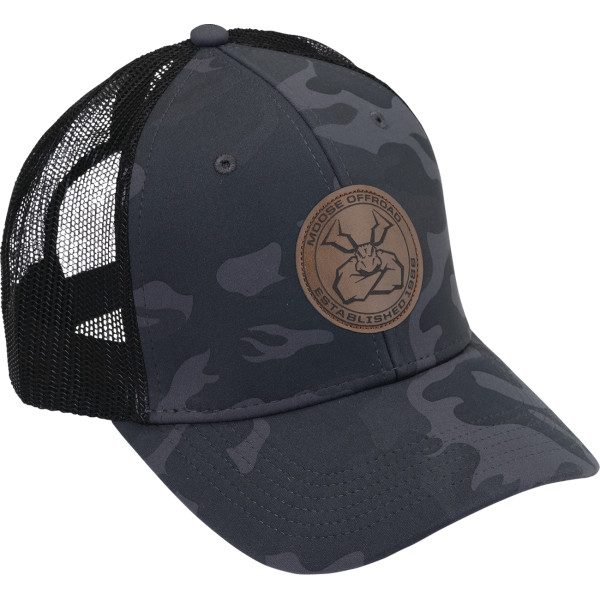 HAT  ブラック CAMO