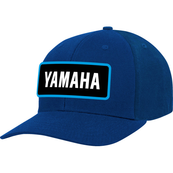 HAT YAMAHA RACING CHECKER BLUE