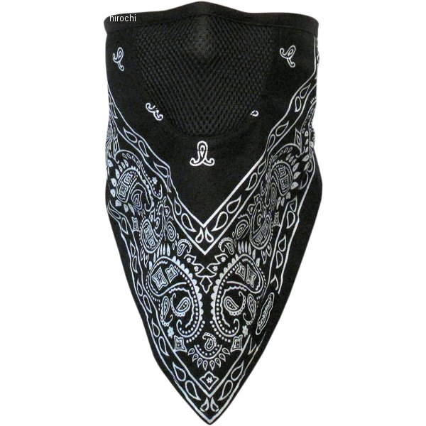 フェイスマスク ファシット Paisley 黒