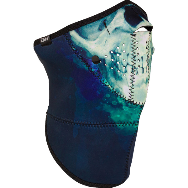 3-Panel Neo-X ネオプレン フェイスマスク 黒/青