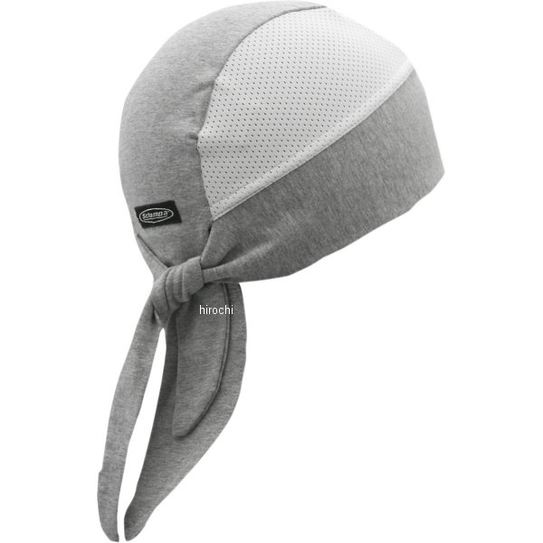 ンダナ ワイドストレッチ グレー/白