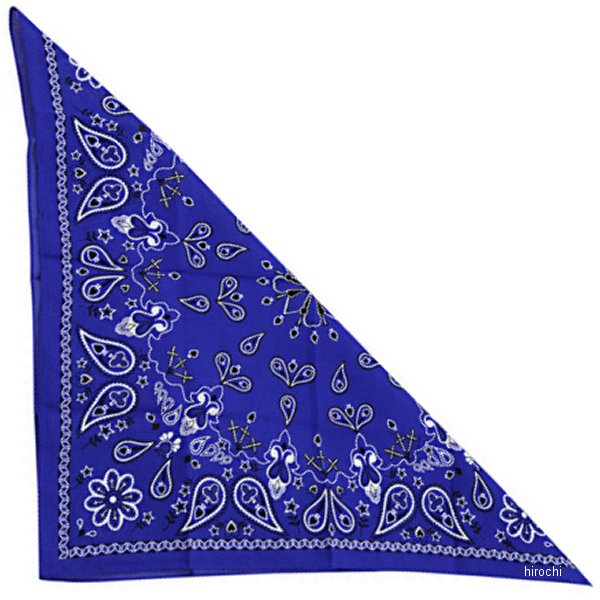 BANDANA COTTON NVY PAISLY