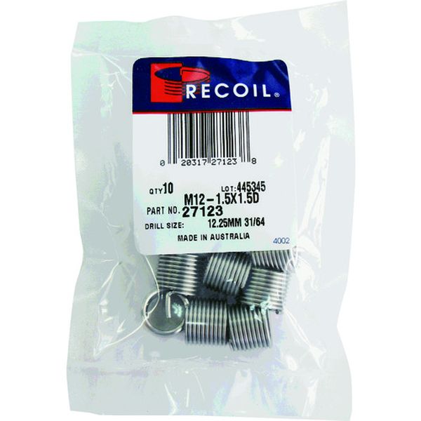 リコイルパケットM6-1.00X2.5D(10個入り)