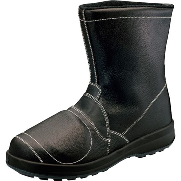 安全靴甲プロ付 長編上靴 WS44半長靴甲プロ内蔵 27.5cm