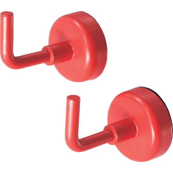 AP 強力マグネットフック レッド (2個入)