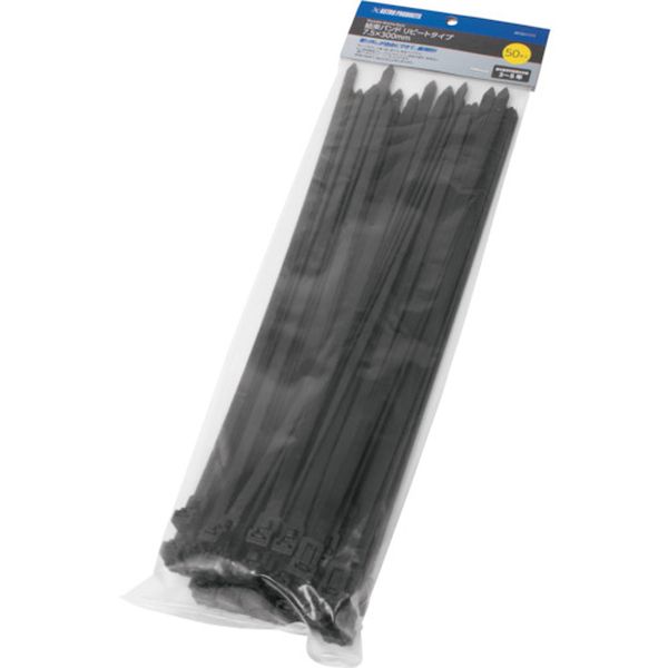 253-8023 AP 結束バンド リピートタイプ 7.5×300mm (50本入)