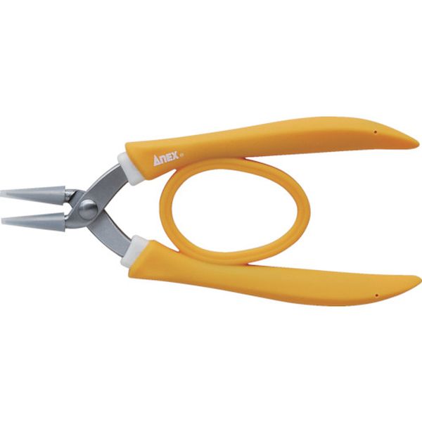 ナイロンカバー付ラバーグリップヤットコ 両丸タイプ135mm