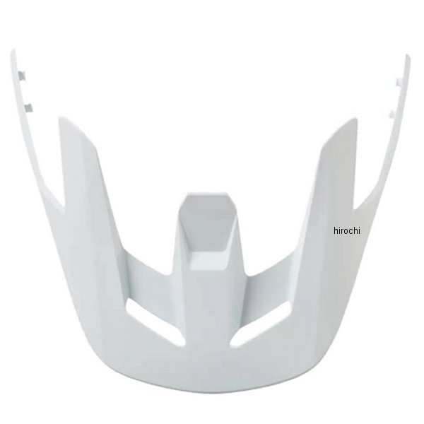 スペアバイザースピードフレームヘルメット用 白 Sサイズ