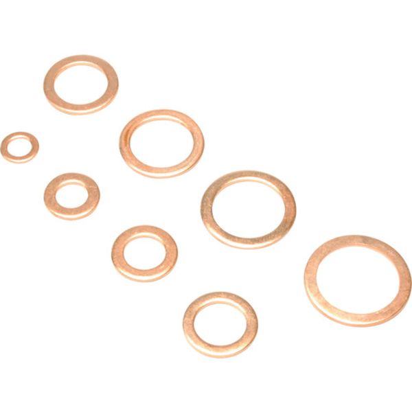 254-7421  銅ワッシャー (80枚入)