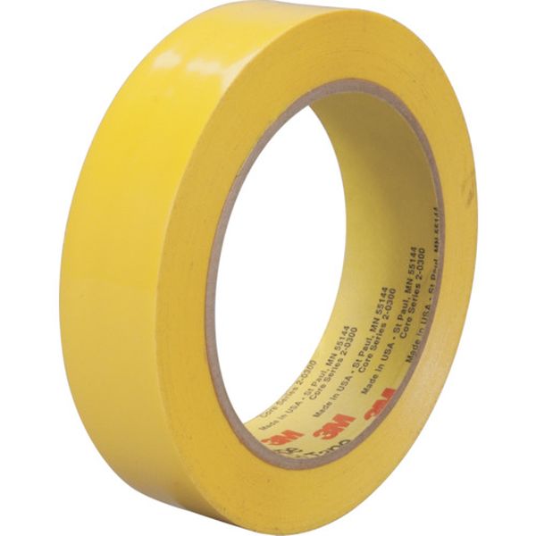 483YEL25X321P  ポリエチレンフィルムテープ 483 黄色 25.4mmX32.9m