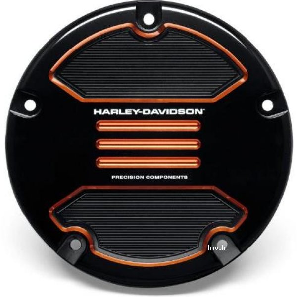 ダービーカバー Adversary 19年以降 ソフテイル 黒/オレンジ 25701532