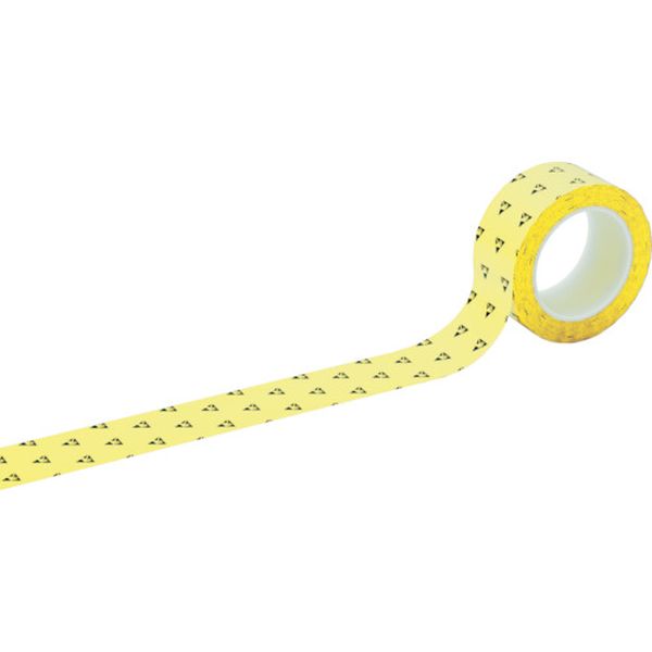 ＨＣＰＡＳ－５０Ｙ　ＣＲ用帯電防止ラインテープ黄　５０ｍｍ幅×３３ｍ